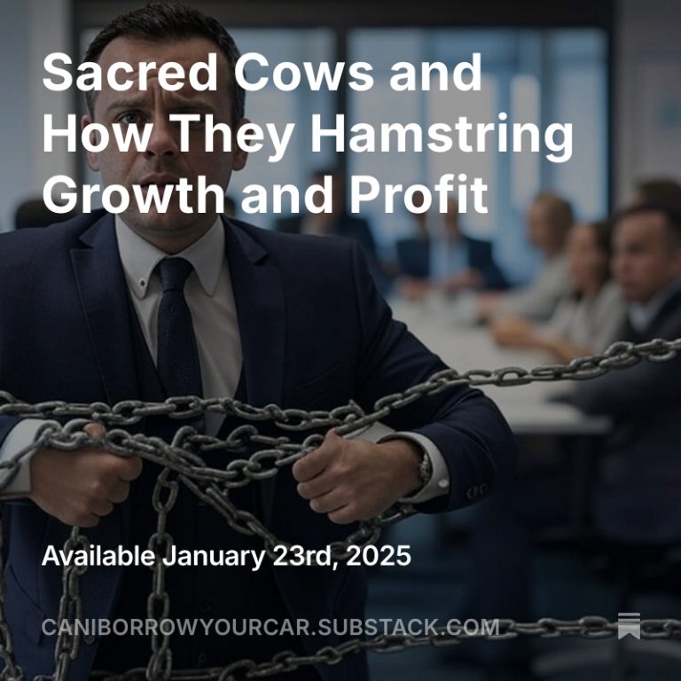 Read more about the article Sacred Cows and How They Hamstring Growth and Profit