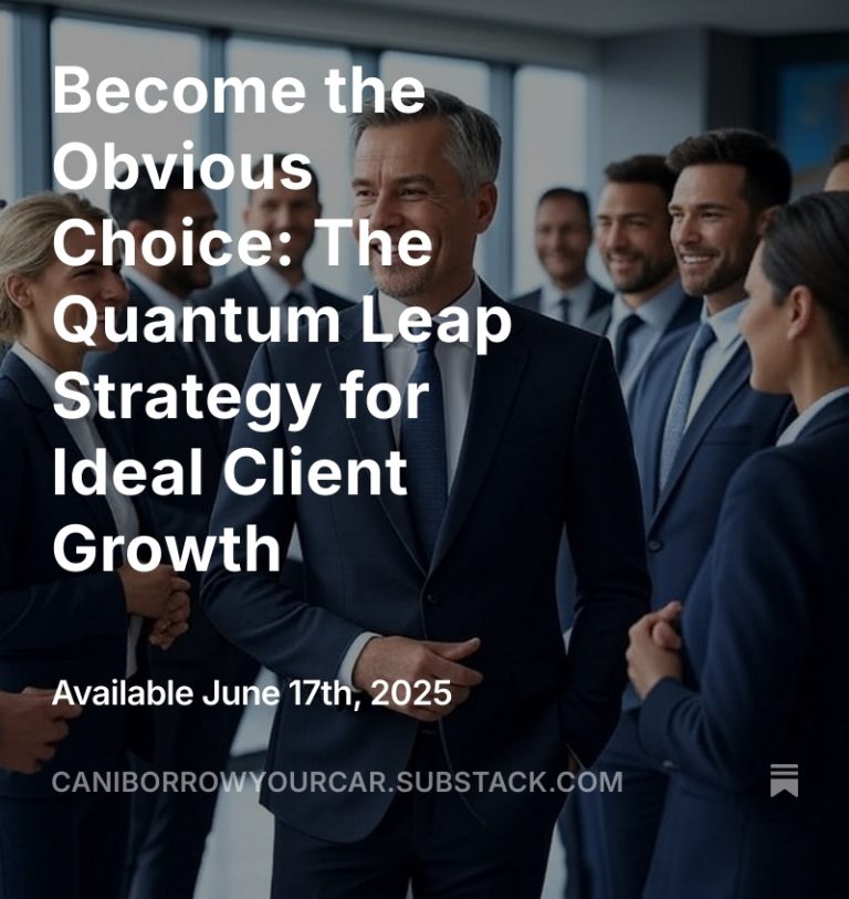 Read more about the article Become the Obvious Choice: The Quantum Leap Strategy for Ideal Client Growth