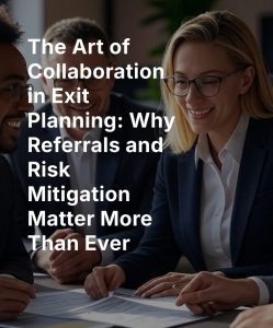 Read more about the article The Art of Collaboration in Exit Planning: Why Referrals and Risk Mitigation Matter More Than Ever