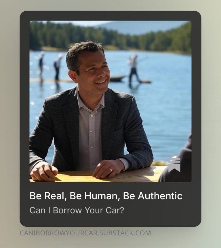 Read more about the article Be Real, Be Human, Be Authentic